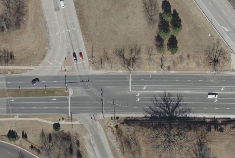 File:Extension Line at Interchanges with Extended Left Turn Lanes.JPG