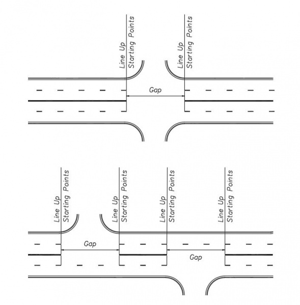 File:Gaps in Broken Lane Lines at Intersections.JPG